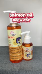 Minyak Salmon Murni 100% - Minyak Salmon Kucing Anjing - Salmon Oil Vitamin - Minyak Ikan Salmon Untuk Kucing Anjing - Vitamin Bulu Kucing dan Anjing