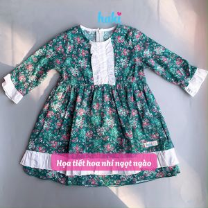 Váy bé gái tay lỡ Cinderella HAKI HK485 (10-27kg) đầm xinh cho bé váy thiết kế cho bé gái váy đẹp cho bé