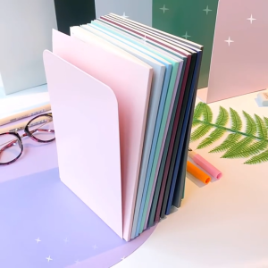 Bookends Book Stand 2 Pairs (1 PCS) Book Ends for Shelves Book Holders for Family Office and School