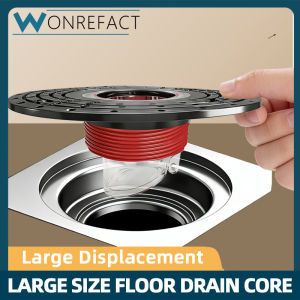 Large Size Floor Drain Core Insect-proof Odor Proof Floor Drain Core Bathroom Floor Sewer Hair Interceptor Accessories For Fast Drainage Large Displacement