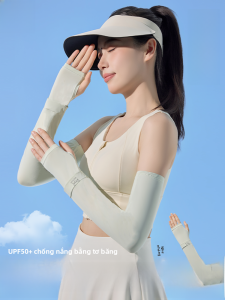 MiiOW | Mitts chống tia UV bằng lụa băng mới mùa hè bảo vệ cánh tay khi đi xe đạp lái xe