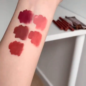 New 5Colors Available Women Lipstick Lip and cheek dual-use blush lipstick/lipstick/matte matte lip mud lipstick/lip glaze/non-fading lip gloss/long-lasting
