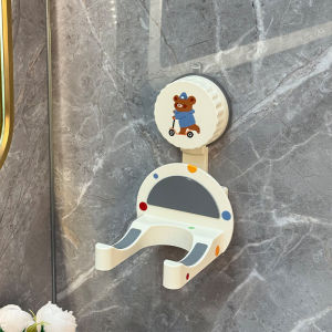 Giá Đỡ Máy Sấy Tóc Bằng Silicone Treo Tường Không Cần Khoan Giá Đỡ Để Bàn Đa Năng Cho Phòng Tắm Dây Đai Cố Định Dụng Cụ Lưu Trữ