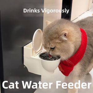 RORK | Non-Spill Creative Toilet Hanging Water Bowl for Cats