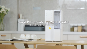 7 in 1 Instant Heating Countertop Water Purifier Household with Faucet and 5-stage Filter Element Large Capacity Water Tank RO Water Dispenser