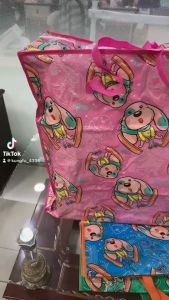 กระเป๋าเก็บของ ผู้ใช้สำหรับกระเป๋าเดินทาง กระเป๋ากระสอบ กระเป๋าอเนกประสงค์ คละลาย หมอน 1 ชุด