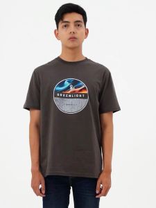 Greenlight Kaos Pria Lengan Pendek Cotton Round Logo OL-C321223
