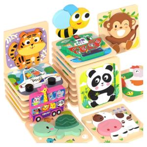 MWZ | Educational Wood 3D Puzzle