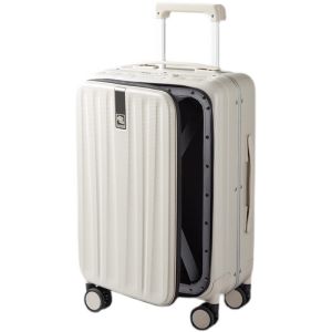 Hanke | Aluminum Frame Side Opening Travel Suitcase 14 Inch