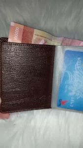 DOMPET KARTU ATM BAHAN KULIT PU