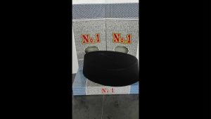 Songkok Peci Kopiah NO.1 Polos Non AC Bludru Hitam Premium