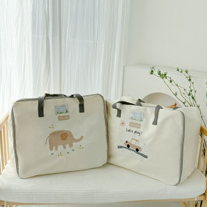Large Capacity Dustproof Quilt Storage Bag for Kindergarten Students Moving Travel Clothes Three-Piece Set Oxford Cloth Bag