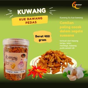 KUE BAWANG- KUWANG PEDAS 400 GRAM