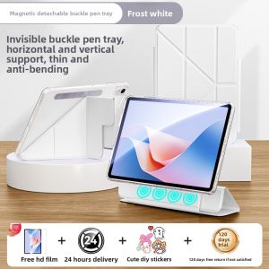 KUMENG | Drop-Resistant Case with Pen Slot for Huawei MatePad Lightweight Soft Matt & Transparent