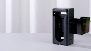 QIBOX Anti-theft Doorbell Mount Compatible with Ring/Blink Wireless Video Doorbell No-Drill Camera Holder Adjustable Mounting Bracket Accessories，Not Block Doorbell Motion Sensor Black