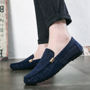 JIFANPAUL | Breathable Mens Casual Slip-On Canvas Shoes