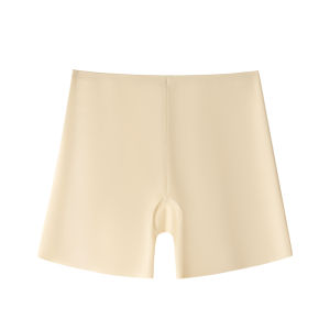 JIAZINI | Pure Cotton Breathable Ice Silk Safety Pants Womens Summer Thin Flat Angle Shorts Underwear Comfortable Ice Silk Base Layer Pants