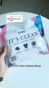 ITSC ITS CLEAN Color Catcher Sheet 30s | Color Absorbent Anti Dyeing Anti Staining Protect Cloth