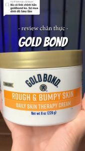 Kem dưỡng Body GOLD BOND ULTIMATE ROUGH BUMPY SKIN giảm thâm sần mông chính hãng của Mỹ