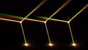 Đèn Moving Hình Búa 3in1 VIET ULTRA (Led Laser Chớp)