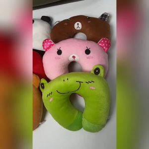 Travel Neck Pillow Travel Pillow Airplane Car Pillow Neck Support U Shape Pillow Bantal Leher Travel Bantal Travel