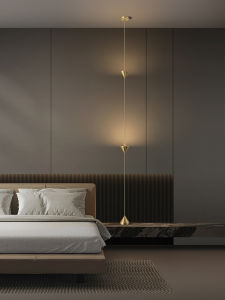 ZHENMEIJU | Modern Minimalist Copper Chandelier for Living Room and Bedroom