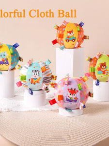 Soft Plush Rattle Ball for 3-12 Months Hand-Grasping Balls Baby Toy Plushie Sound Producing Toy for Infants Boys And Girls