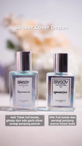 BRASOV Parfum Female 35 ML Eau De Parfume Signature Parfum Spray Halal BPOM