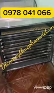 Máy sấy thực phẩm 10 khay inox chất lượng cao