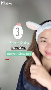 HerSkin By Kath Melendez Revita Glow Rejuvenating Set Secret Glow Set Sevendays Exfoliating Set Pampaputi Whitening Kojic Collagen Soap Facial Toner Sun Defense Night Cream Sunscreen Sunblock Moisturizer Anti Aging Acne Pore Oil Control Glass Skin Care