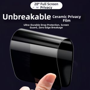 SinQui | Matt Ceramic Ultra-clear Anti-glare Privacy Protection Explosion-proof iPhone Screen Protector