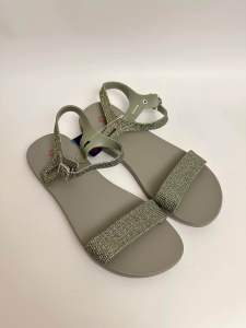 Sandal flat wanita Glanzton 1879 E-V tali blkg (uk 37-41)