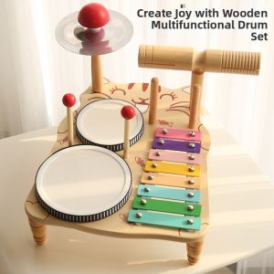 Multipurpose Musical Drum Learning Toy
