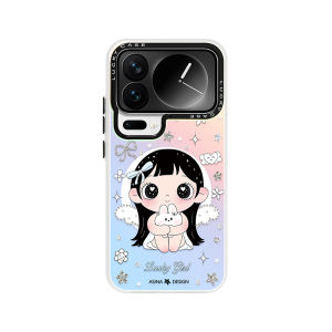 Asina | Magnetic Bracket Case Silica Gel Full Coverage Slim Cute Phone Case