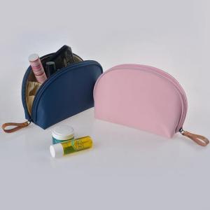 Travel-friendly Half-round Makeup Bag