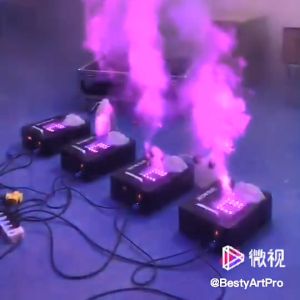 LEXING SMOKE MACHINE 1800W  UPWARD  WITH LED LIGHTS