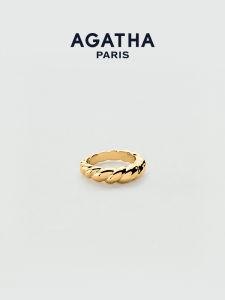 AGATHA | Retro Woven Ring French Luxury Design