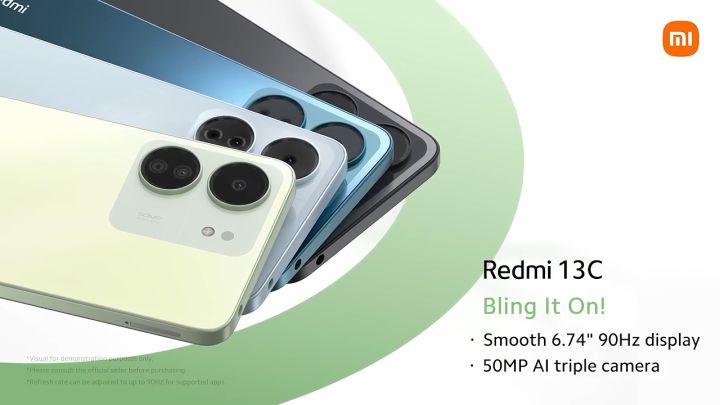 BUY NOW Redmi 13C 4+128 / 6+128 / 8+256 Smooth 6.74