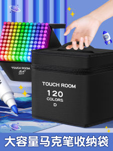 Portable Large Capacity Marker Pen Storage Bag: Girls Style Multifunctional Organizer