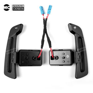 MC For BMW F15 F16 F25 F26 F48 F49 F85 G22 G23 G80 G82 G83 G87 Carbon Fiber Magnetic Steering Wheel Paddle Shifters
