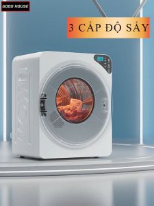 Máy sấy quần áokhử trùng tia UV Osvo Sấy khô hoàn toàn lọc sạch bụi bẩn và bông vải dư thừa màn hình led bảo hành 2 năm lỗi đổi mới trong 7 ngày đầu nhận sản phẩm