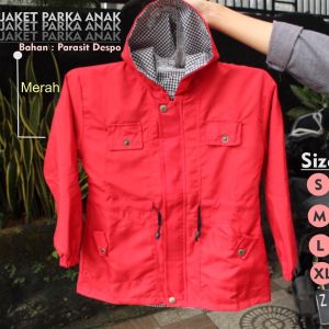 (BISA COD)JAKET PARKA ANAK KEREN BISA CEWE COWO UMUR 2-12 TAHUN MURAH BAHAN PARASIT