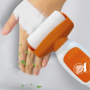 Reusable paint roller brush wall repair and decoration tool refillable bottle dispenser container only without paint