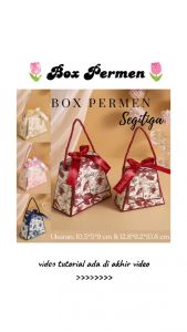 Kotak Penyimpanan Snack Gift Box Hampers Lucu Perlengkapan Ulang Tahun Kardus Hadiah