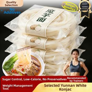 Zero Fat Low Calorie No Sugar Ready to Eat Konjac Noodles