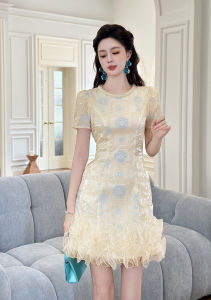 Zyht của phụ nữ ăn mặc mơ váy hip-Gói Bộ váy ăn mặc Đầm công sở lxury VÁY ĐẦM CƯỚI tham dự trang phục váy dự tiệc Váy dạ hội 45233