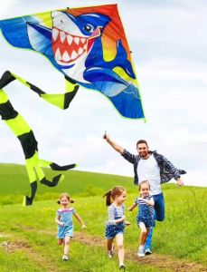 Super long tail large kite 190*110CM animal kite30M Kite Line Outdoor Beach Garden Sport Games，Parent-child outdoor games