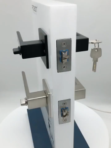 Aluminum Alloy Silent Door Handle with Anti-theft Lock Core Inside Main Door Lock Set Bedroom Study Bathroom Door door lock main door doorknob door handle door knob for main door for bedroom sliding door lock inside lock for door set 3 Keys