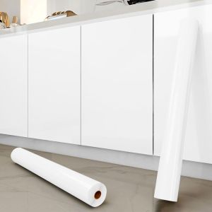 Peel Off Adhesive Tape Wallpaper Sticker 55cm Cooking Bench Kitchen Cabinets Wallpaper Waterproof and Oil Resistant Wall Home