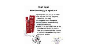 KEM ĐÁNH RĂNG AJONA CỦA ĐỨC TUÝP 25ML